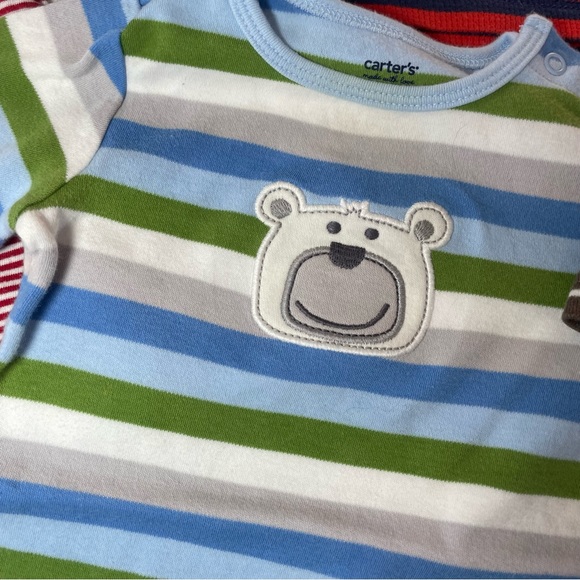 Carter's Striped Tops Bundle 6-12m - Picture 2 of 9
